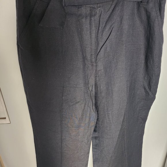 clum Monaco belted linen blend trouser - Picture 7 of 7